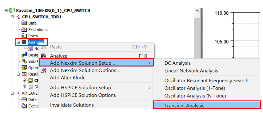 圖 2.63：Via simulation setup