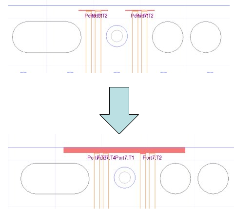 Horizontal plane 範例 B