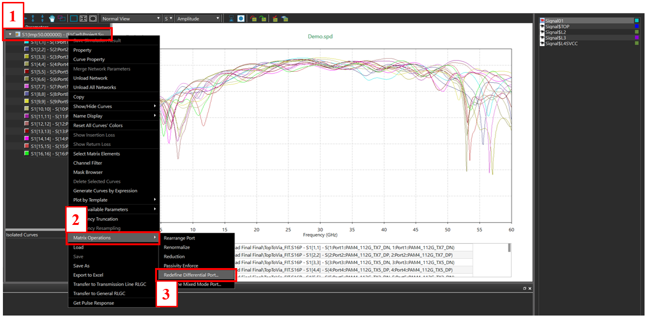 Figure 2.7.2 Define differential pair part 1
