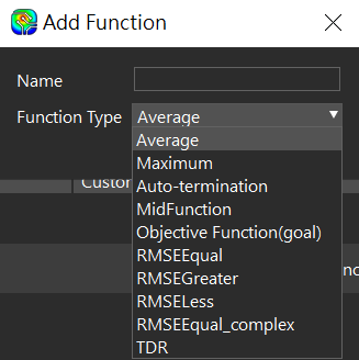 Add Function types