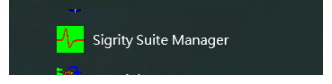 Sigrity Suite Manager menu item