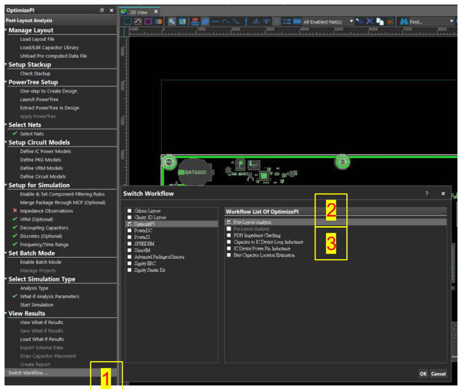 Workflow Switch