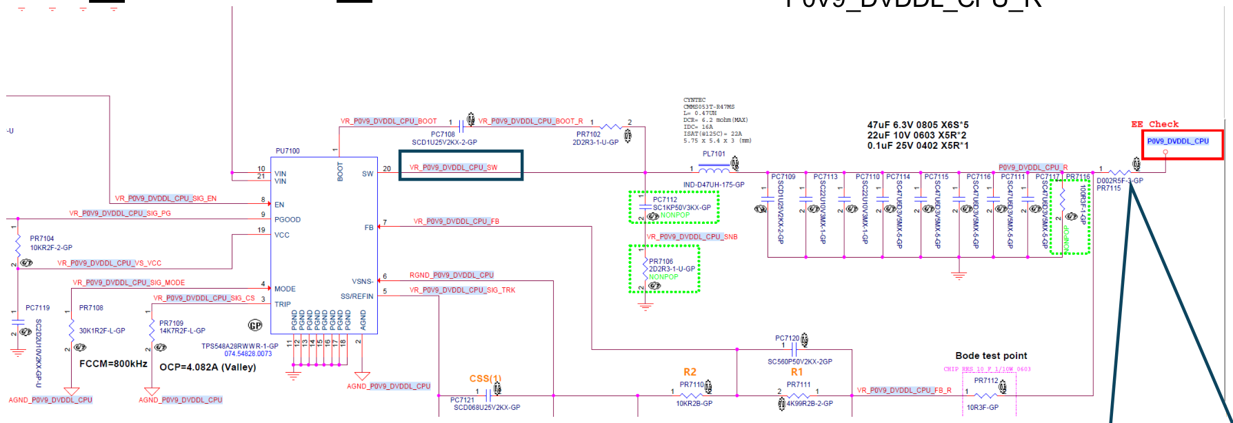 P0V9_DVDDL_CPU schematic