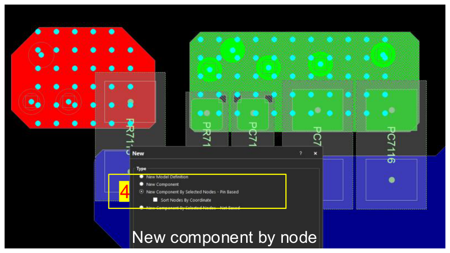 New component by node